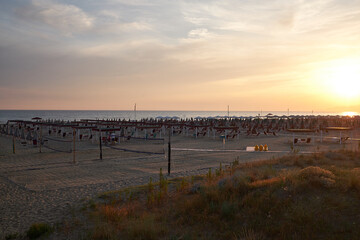 The most beautiful beach and sea in Pietrasanta. © Tereza