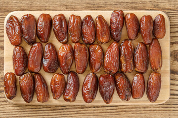 dates photographed up close
