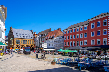 Marktplatz, Minden, Deutschland 