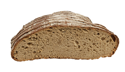 Sliced ancient organic rye bread