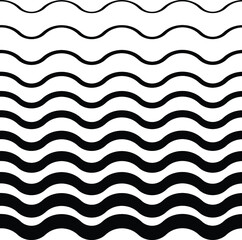 Wave line pattern vector design for wallpaper, textile, background