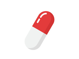 Pill vector illustration. Medicine pill vector design. 