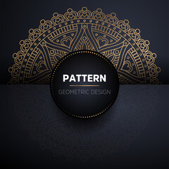 luxury ornamental mandala design background
