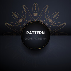 luxury ornamental mandala design background