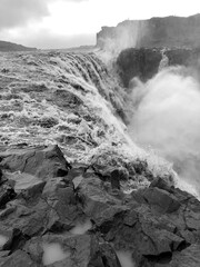 Waterfall in Iceland