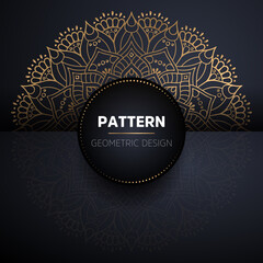 luxury ornamental mandala design background