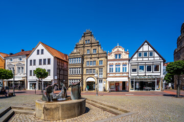 Marktplatz, Stadthagen, Deutschland 