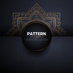 luxury ornamental mandala design background