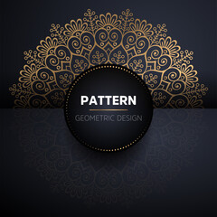 luxury ornamental mandala design background