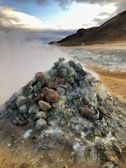 Sulfur source in Iceland