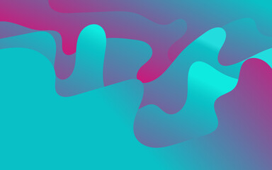 Modern abstract line, wavy background and full color. Vector Illustrator. Eps 10 - Vector