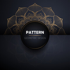 luxury ornamental mandala design background