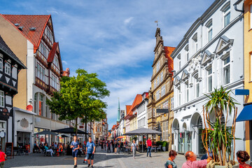 Altstadt, Hameln, Deutschland 