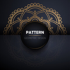 luxury ornamental mandala design background