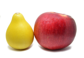 pear and apple