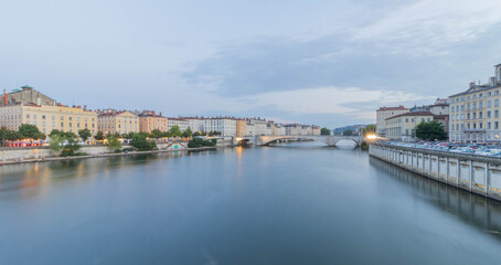 Obraz premium Lyon panoramas et reflets