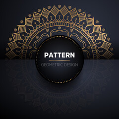 luxury ornamental mandala design background