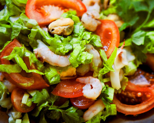 salad. japanese food.