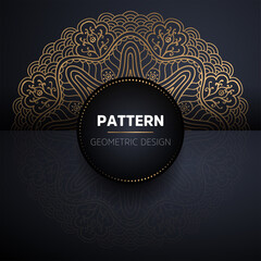 luxury ornamental mandala design background