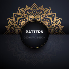 luxury ornamental mandala design background