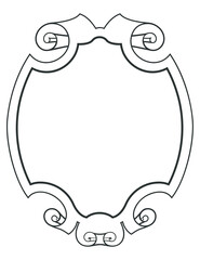 Vintage Panel or Shield Design