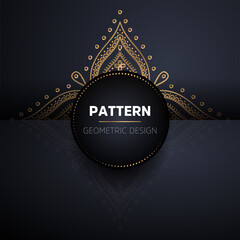 luxury ornamental mandala design background