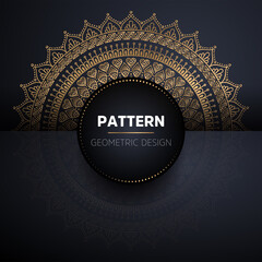 luxury ornamental mandala design background