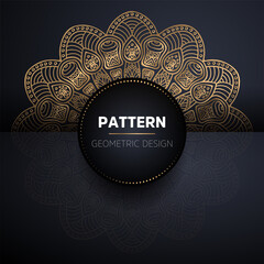 luxury ornamental mandala design background