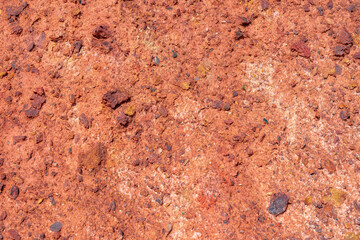 Ukrainian open mining stones texture and background.