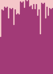 Abstract Rounded Color Lines halftone transition background illustration