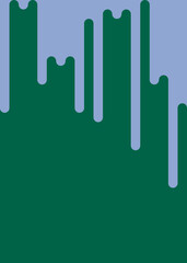 Abstract Rounded Color Lines halftone transition background illustration