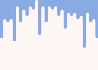 Abstract Rounded Color Lines halftone transition background illustration