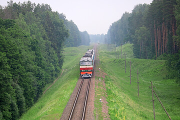 Obraz premium travelling by train