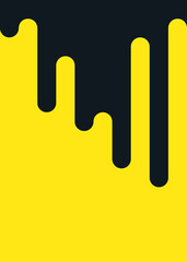 Obraz premium Abstract Rounded Color Lines halftone transition background illustration