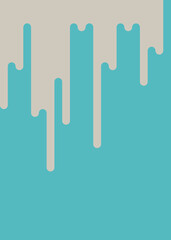 Abstract Rounded Color Lines halftone transition background illustration