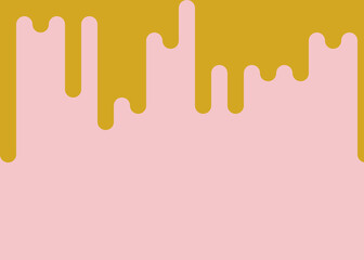 Abstract Rounded Color Lines halftone transition background illustration