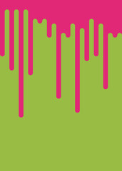 Abstract Rounded Color Lines halftone transition background illustration