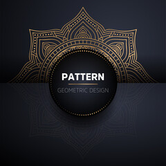 Fototapeta premium luxury ornamental mandala design background