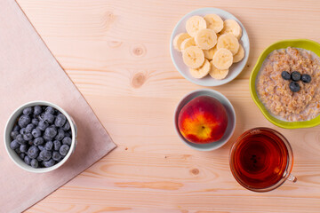 healthy oat meal porridge