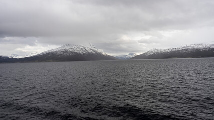 Norway coast in spring