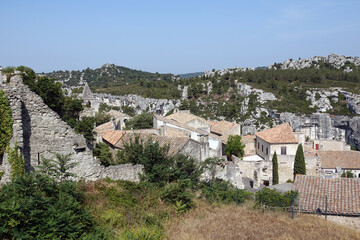 Fototapeta na wymiar Les Baux-de-Provence