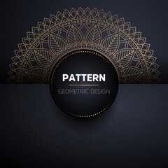 luxury ornamental mandala design background