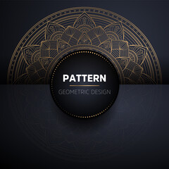 luxury ornamental mandala design background