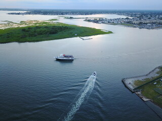 boats in the harbor