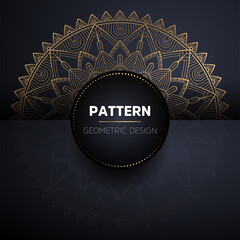 luxury ornamental mandala design background