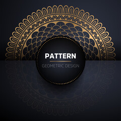 luxury ornamental mandala design background