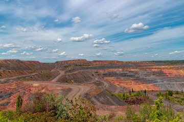 Fototapeta premium Ukraine, Krivoy Rog, unique place called 