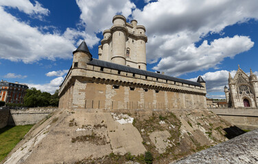 The Vincennes is historical castle located at the east of Paris, France.