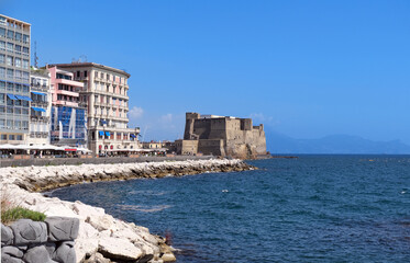 Fototapeta premium Napoli Castel dell'Ovo