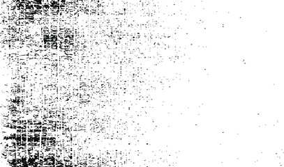 Rough black and white texture vector. Distressed overlay texture. Grunge background. Abstract textured effect. Vector Illustration. Black isolated on white background. EPS10
